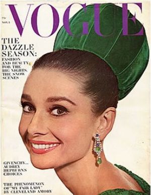 Photo of Audrey Hepburn - Audrey Hepburn - Vogue 1964 November.jpg